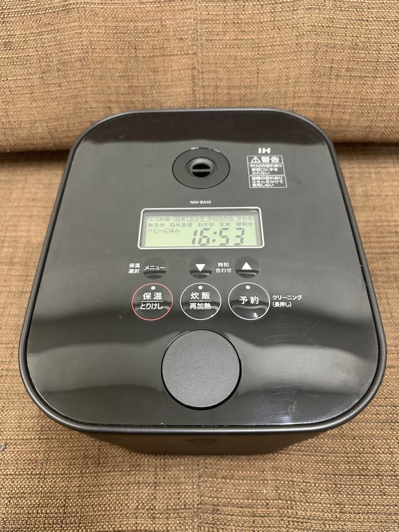 ⑧ 象印　炊飯器　STAN. NW-SA10 2023年製