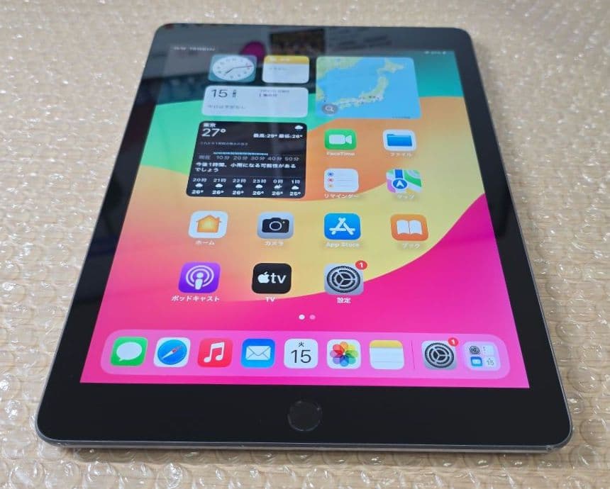 ゆ*様 iPad 6■バッテリー極良品■Wi-Fi+セルラー版■265