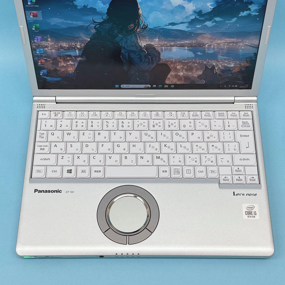 058 良品 レッツノートCF-SV9 i5 第10世代 8GB office