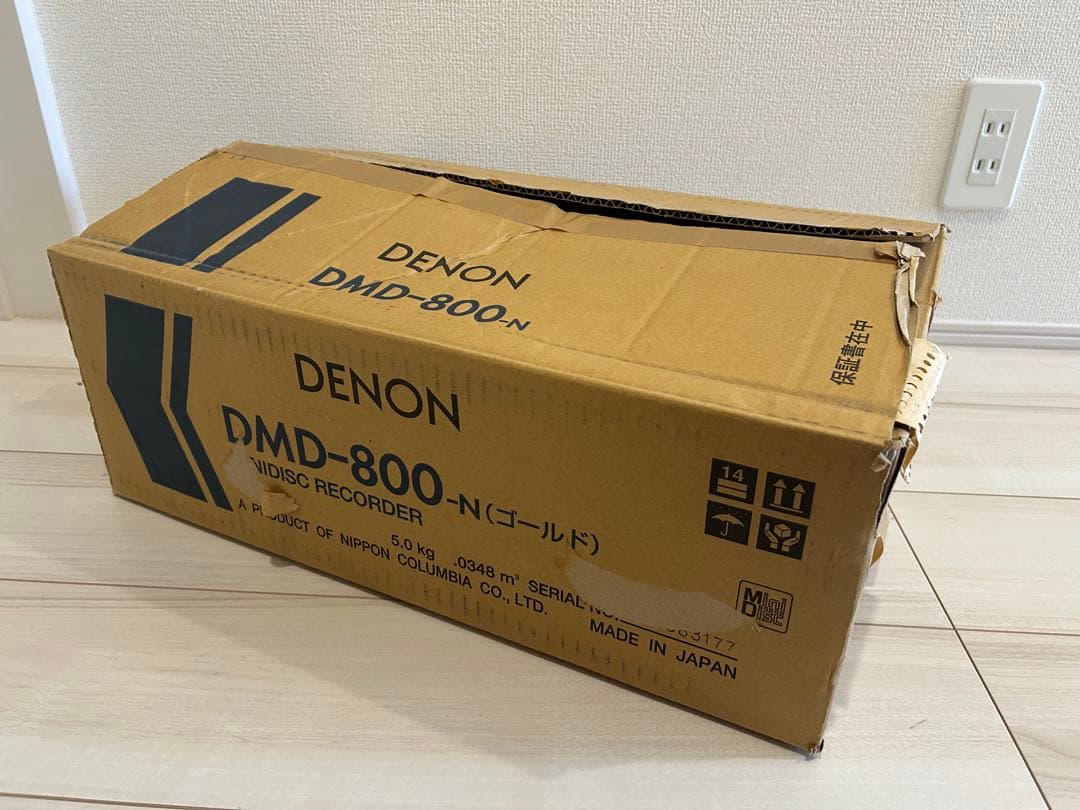 DENON DMD-800 MDデッキ　MDプレーヤー/レコーダー　 日本製
