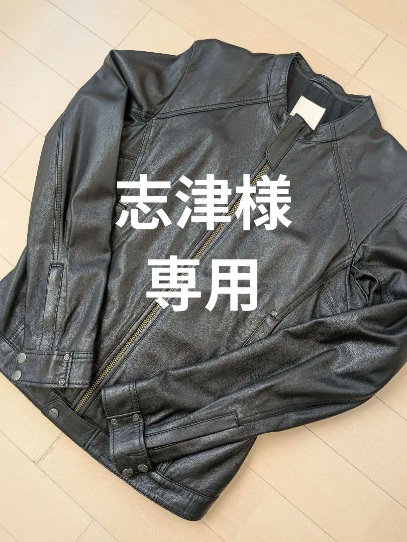 ■美品 DIESELディーゼル メンズ レザージャケット 羊革 L■