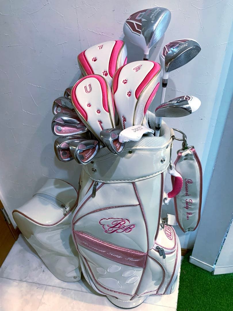 良品　完売モデル　レディースゴルフクラブ フルセット　ルーズベルトテディベア