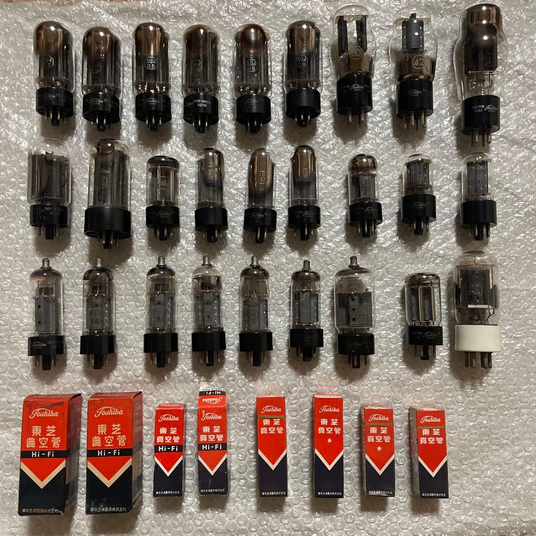 東芝製 真空管 35本セット