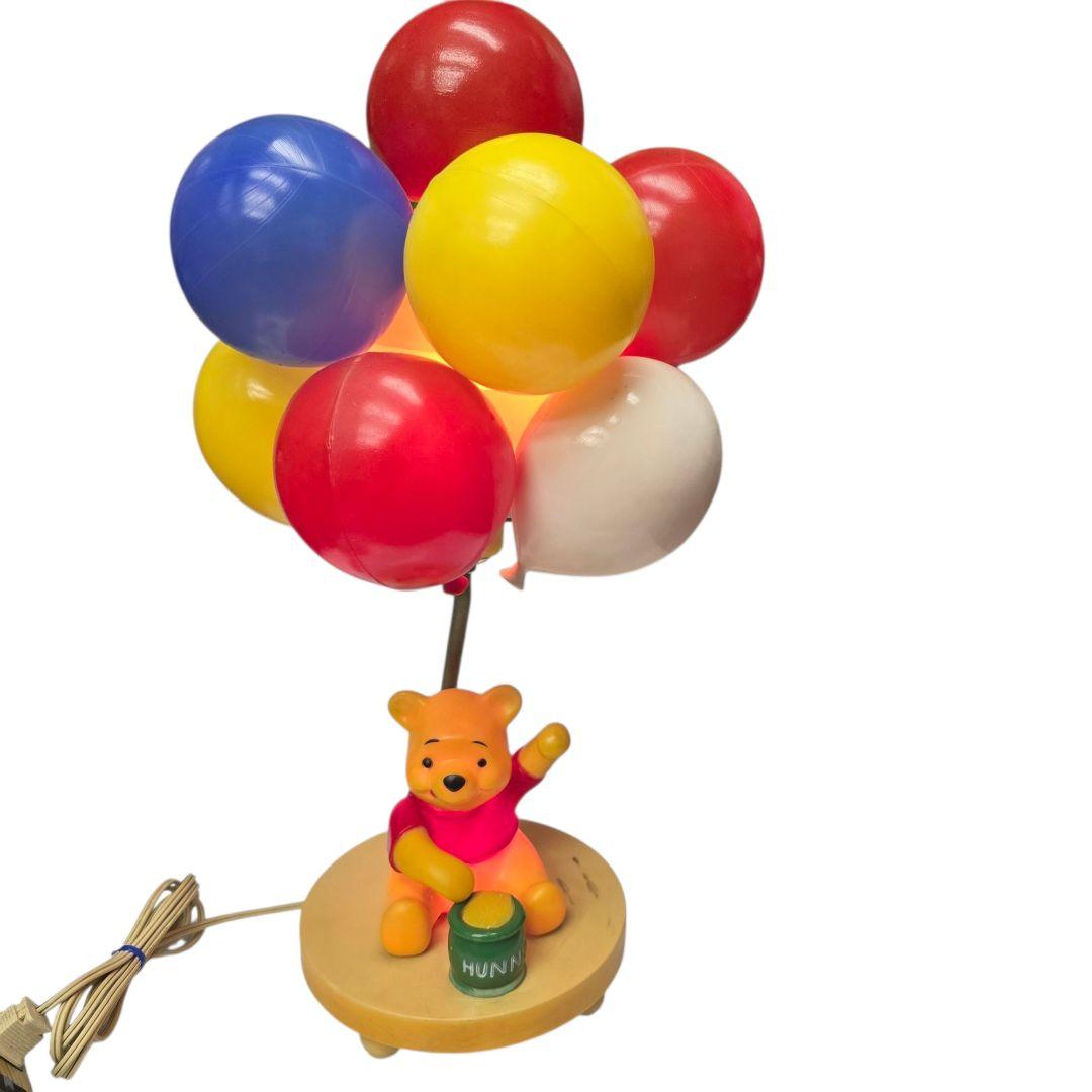 くまのプーさん　風船　ランプ 照明　ビンテージ　ディズニー