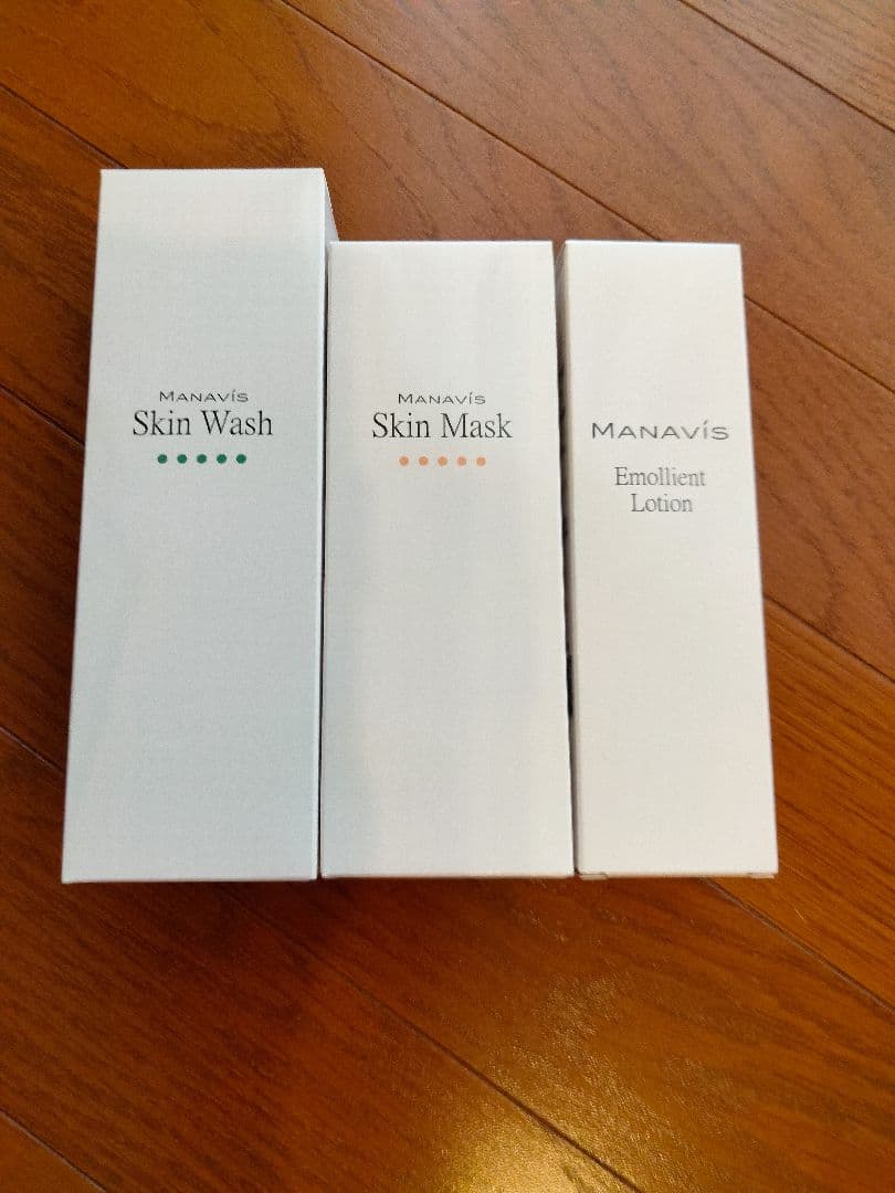 マナビス　チューブ洗顔、チューブマスク、化粧水×各1