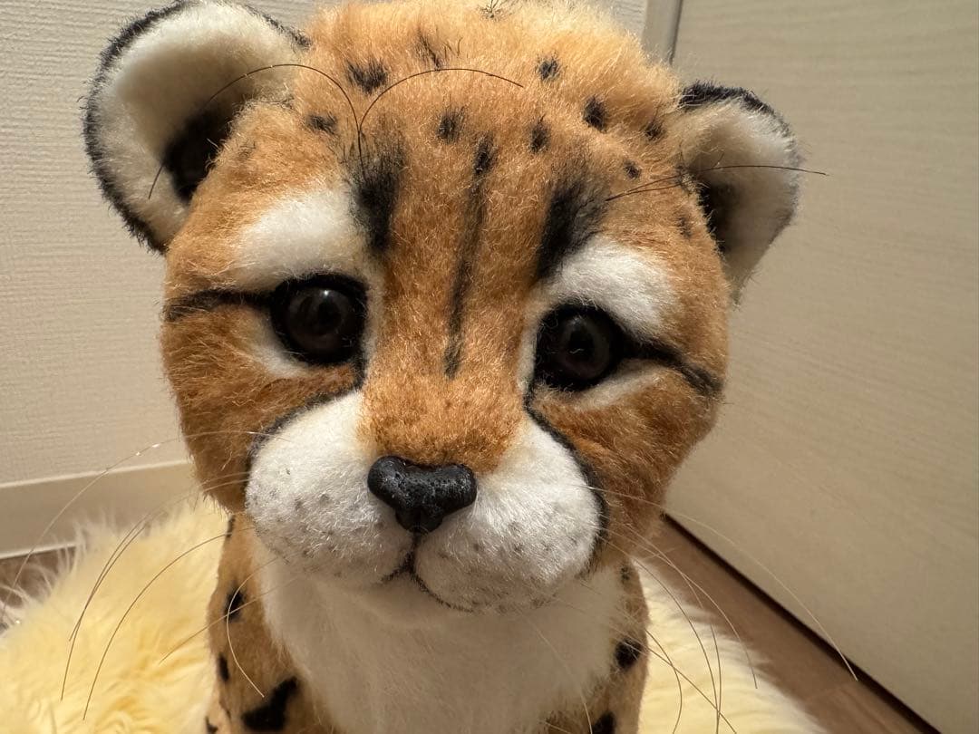 海外作家様作　アートドール　チーターの子供