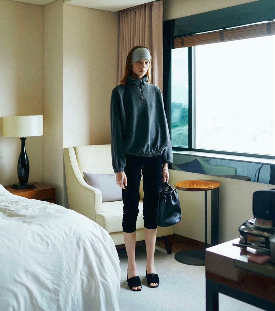 【EDIT.FOR.LULU】half zip sweat