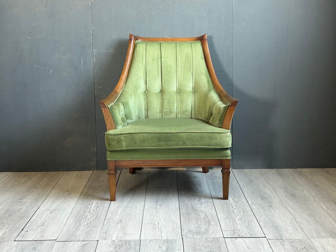 ②マルニ　 maruni サランテ　1Pソファ　パーソナルソファ　グリーン　SZ