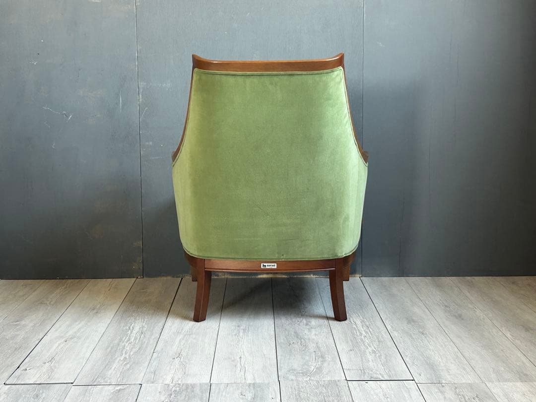 ②マルニ　 maruni サランテ　1Pソファ　パーソナルソファ　グリーン　SZ