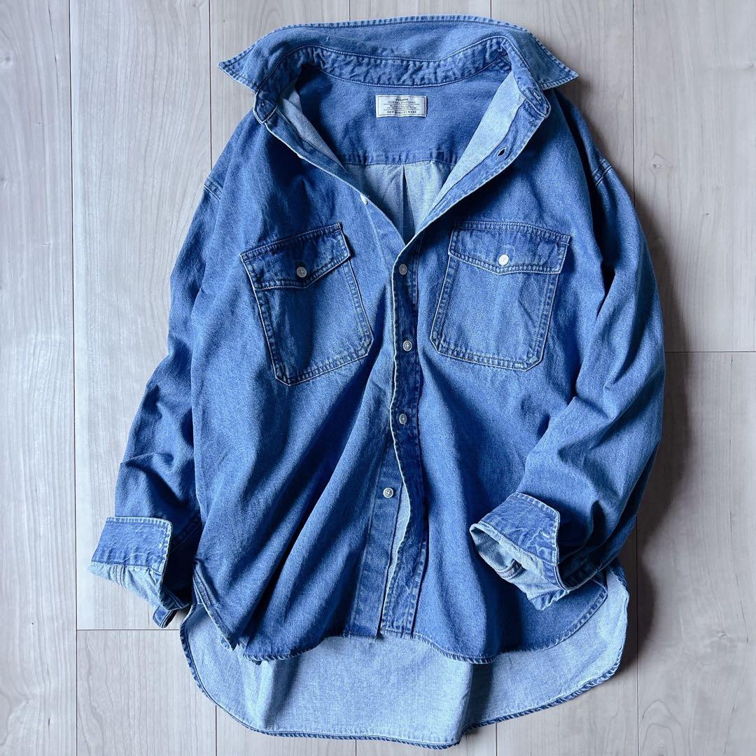 25SS＊ジャーナルスタンダード レリューム 9oz C/Rデニムワークシャツ
