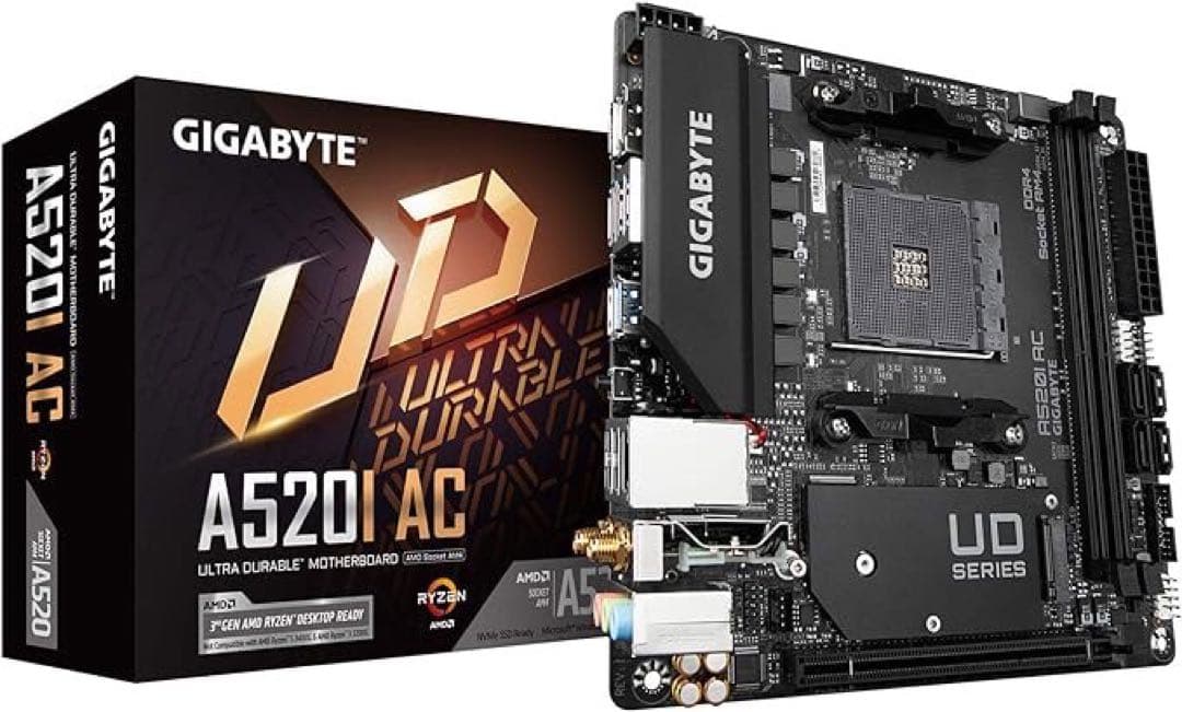 GIGABYTE A520I AC マザーボード MiniITX