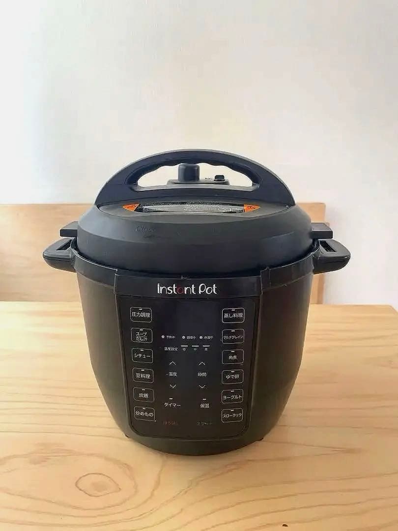 Instant Pot 電気圧力鍋 黒 5.7 L