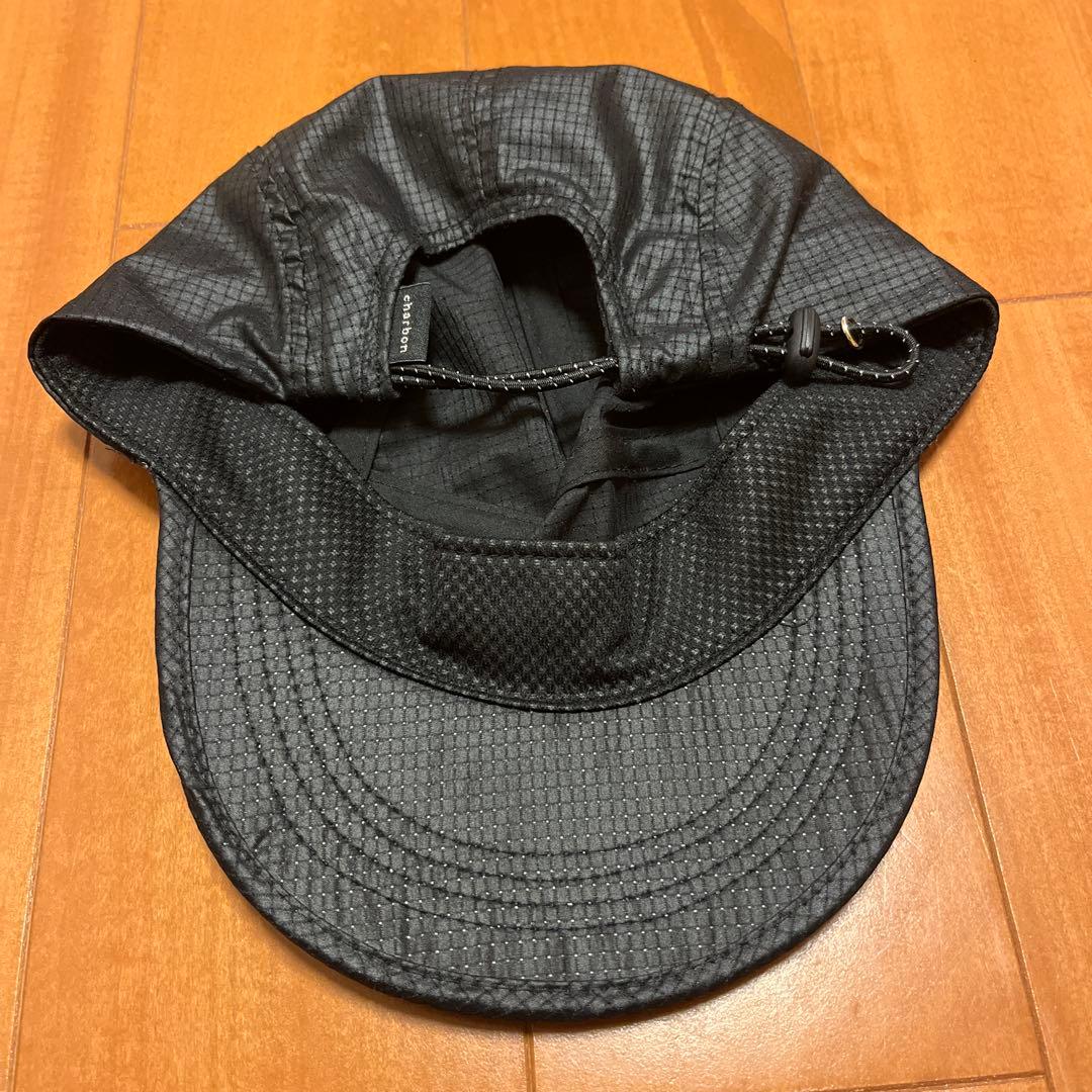 シャルボン charbon 5 PANEL RUNNIG CAP ブラック