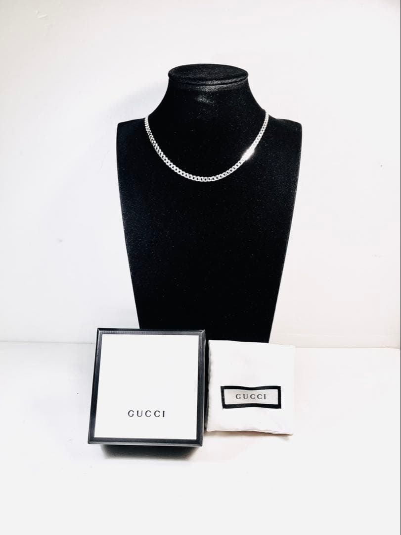 【超美品】GUCCI 喜平チェーン ネックレス 男女兼用　SV925