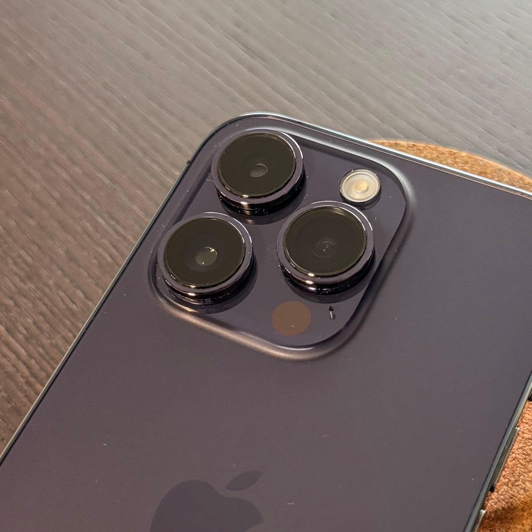 美品　iPhone14Pro 256GB ディープパープルSIMフリー