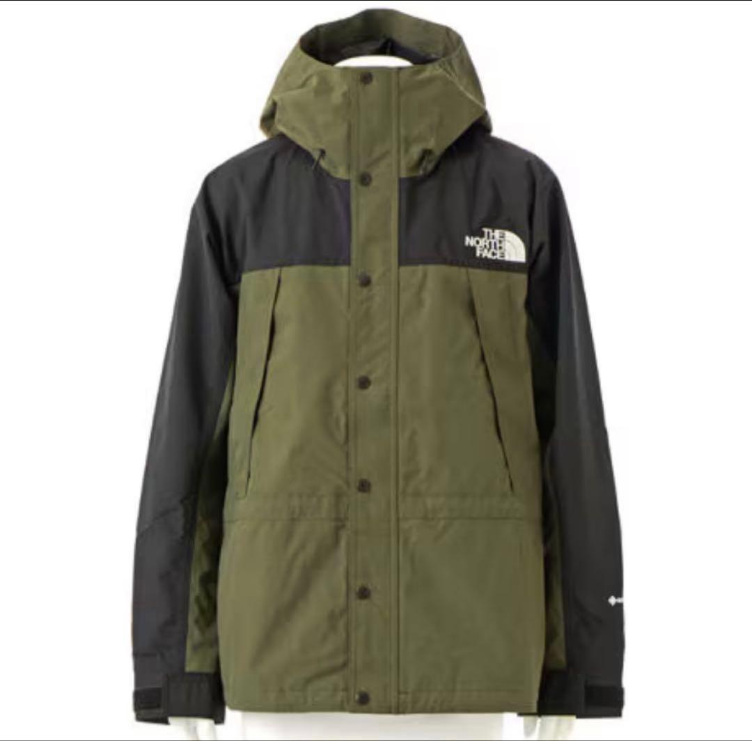 THE NORTH FACE マウンテンパーカー オリーブ/ブラック