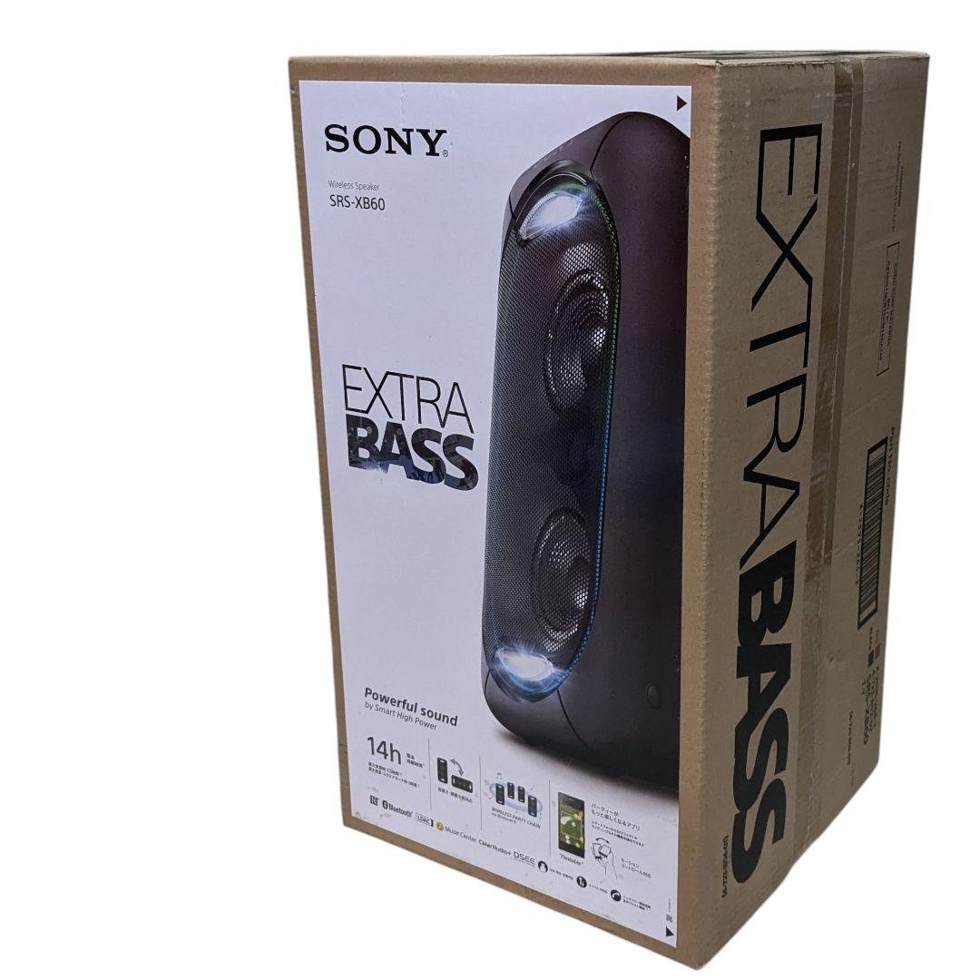 未開封 SONY ワイヤレススピーカー SRS-XB60 ソニー 重低音