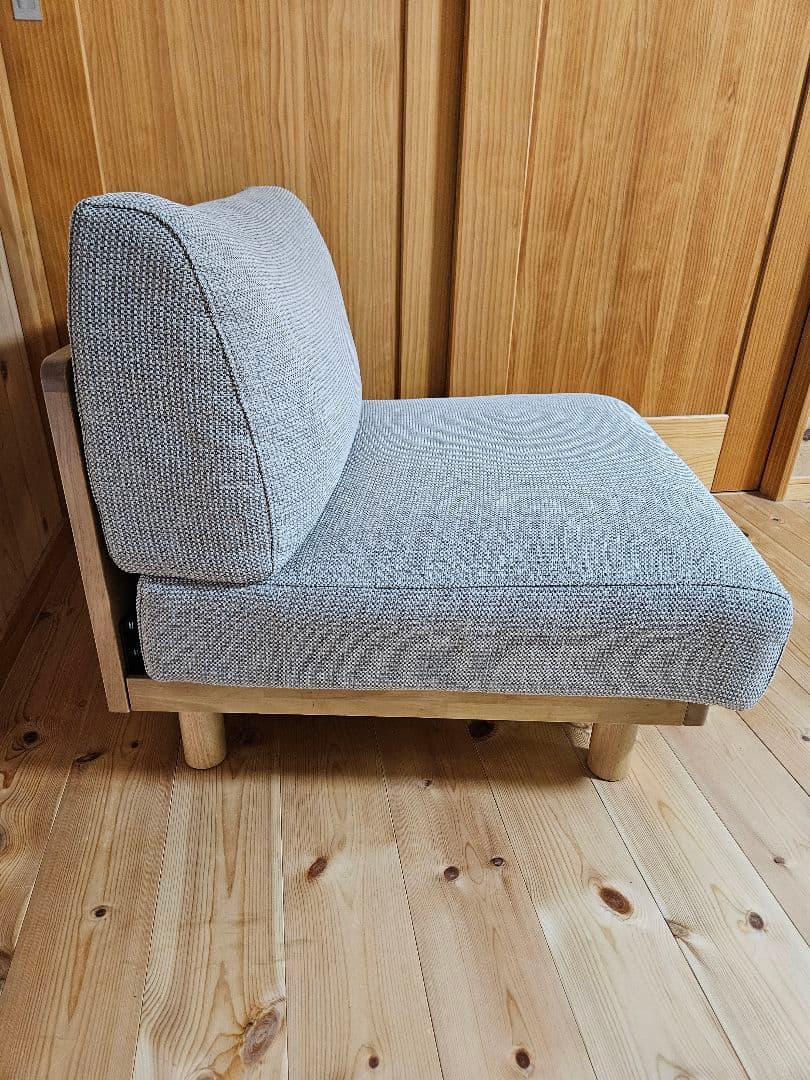 無印良品 ゆったり座れるアームレスソファ