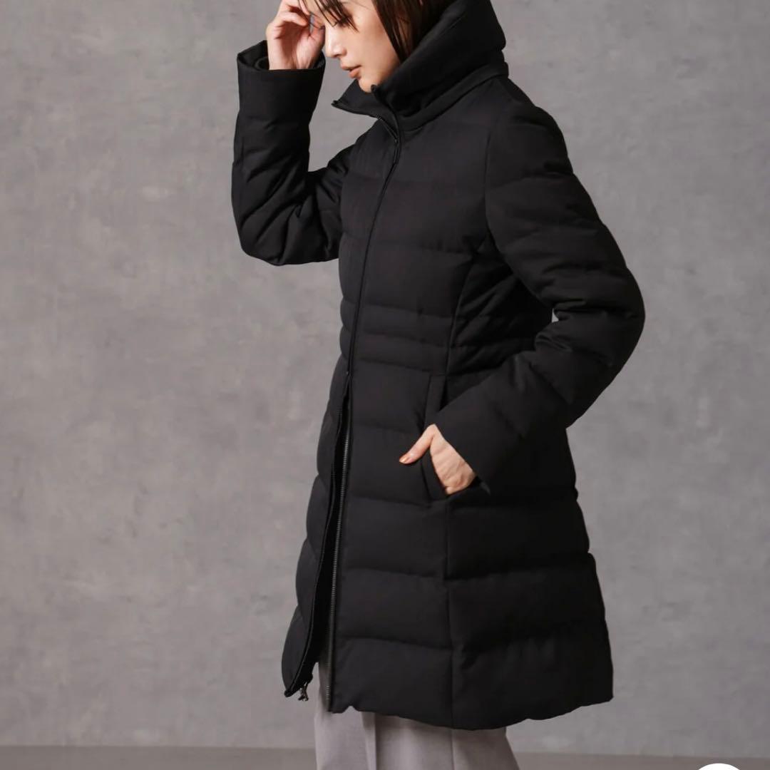 ナノユニバース　西川ダウン　2024 AW サージロングダウン　訳あり