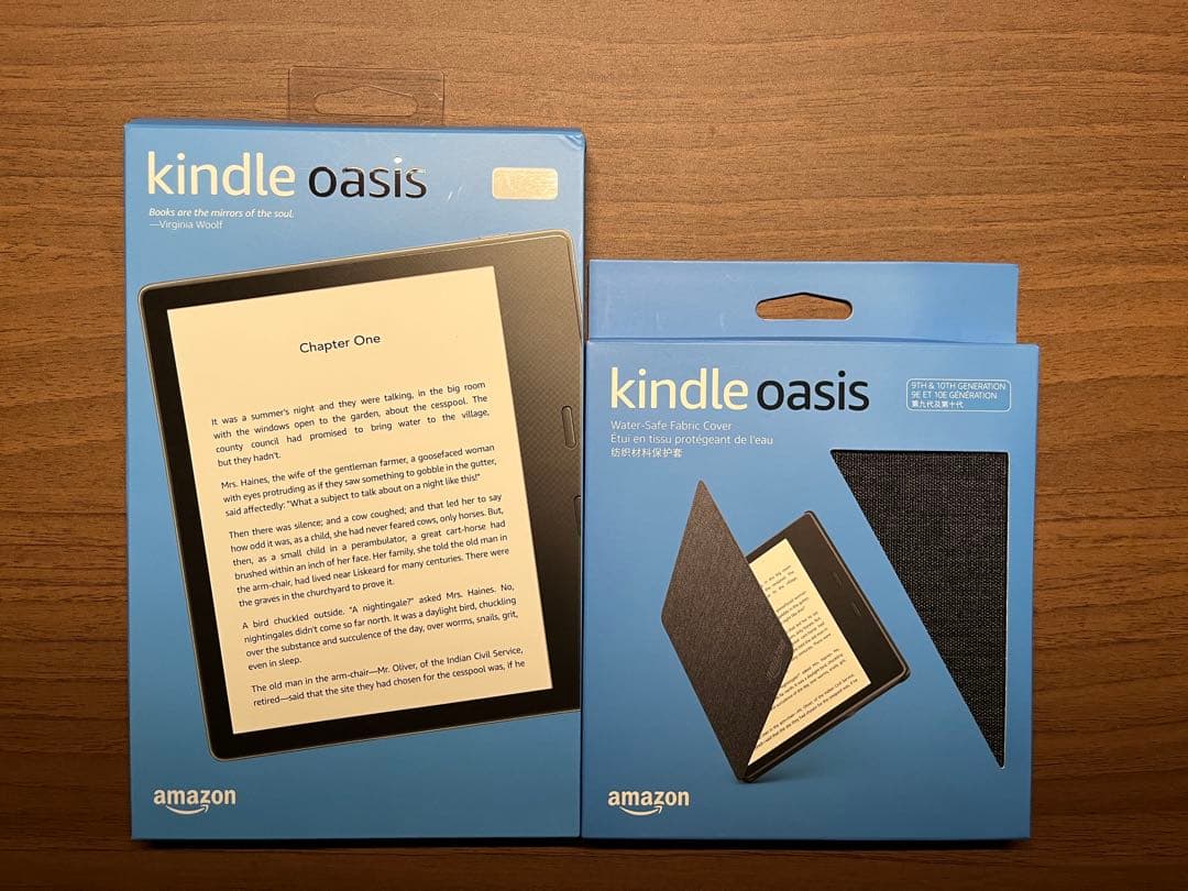 【美品】Kindle Oasis 第10世代 純正カバー付き【付属品完備】