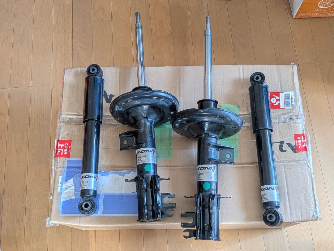 【値下げしました】アバルト abarth595 コンペ　KONI サスペンション