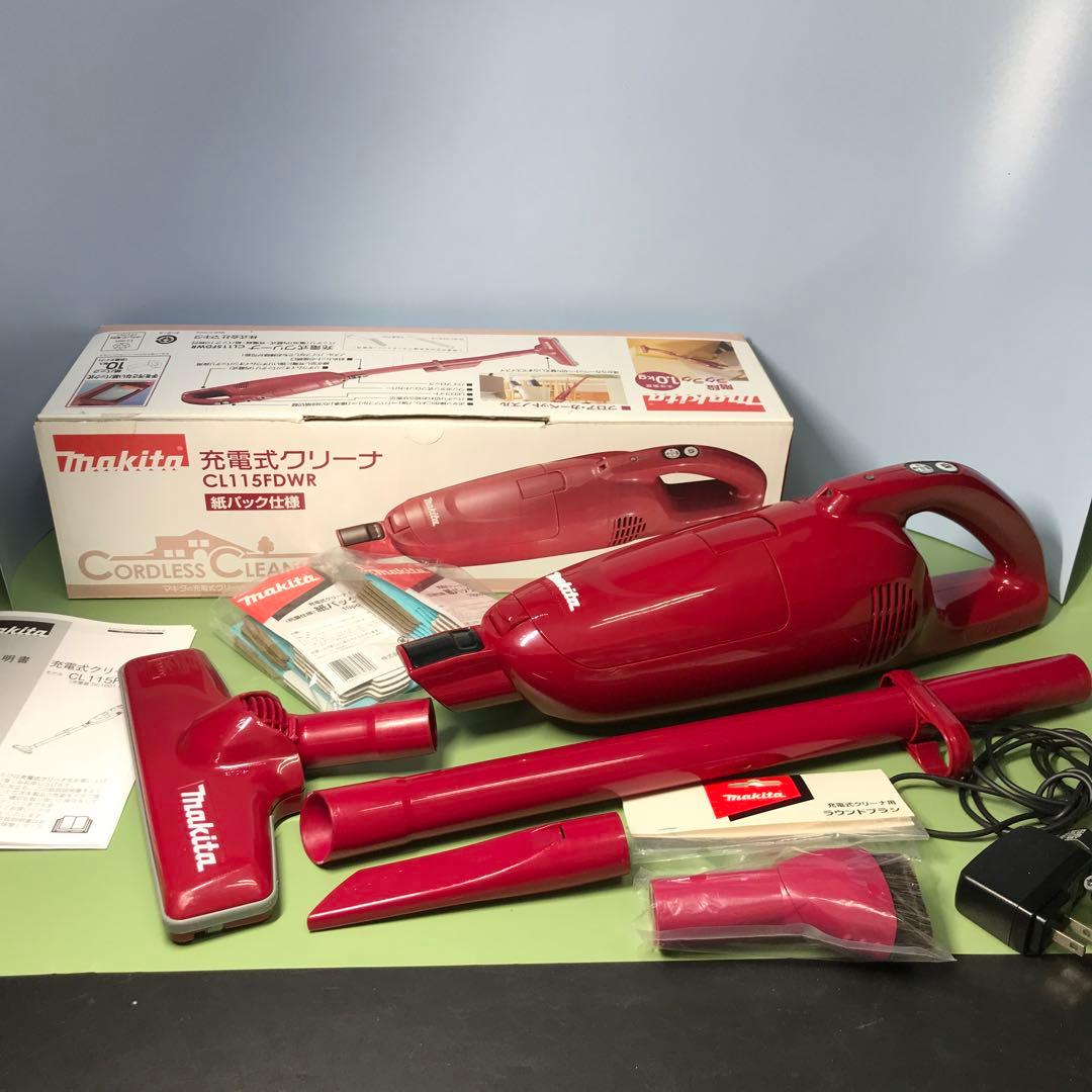 Makita マキタ　充電式クリーナー　CL115FDWR コードレス