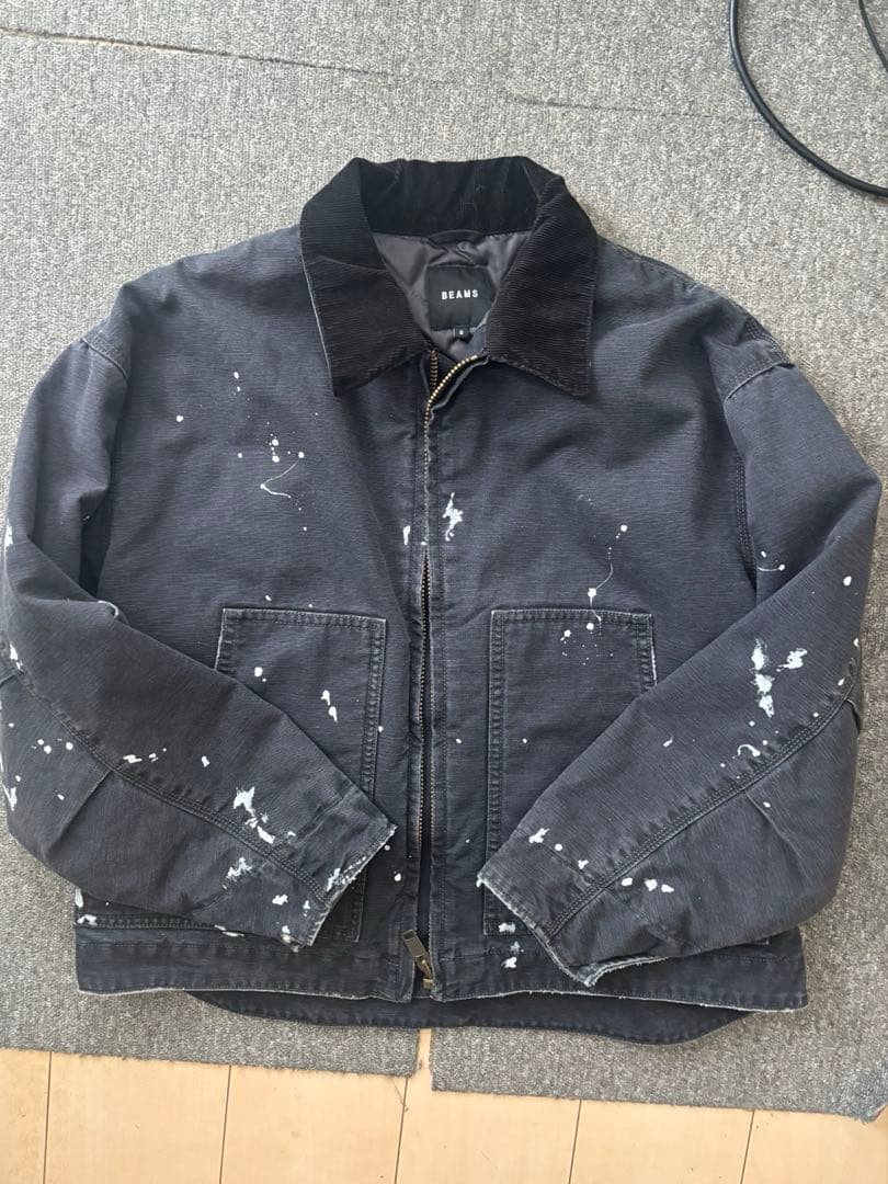 BEAMS パディングダックブルゾン デトロイトジャケット