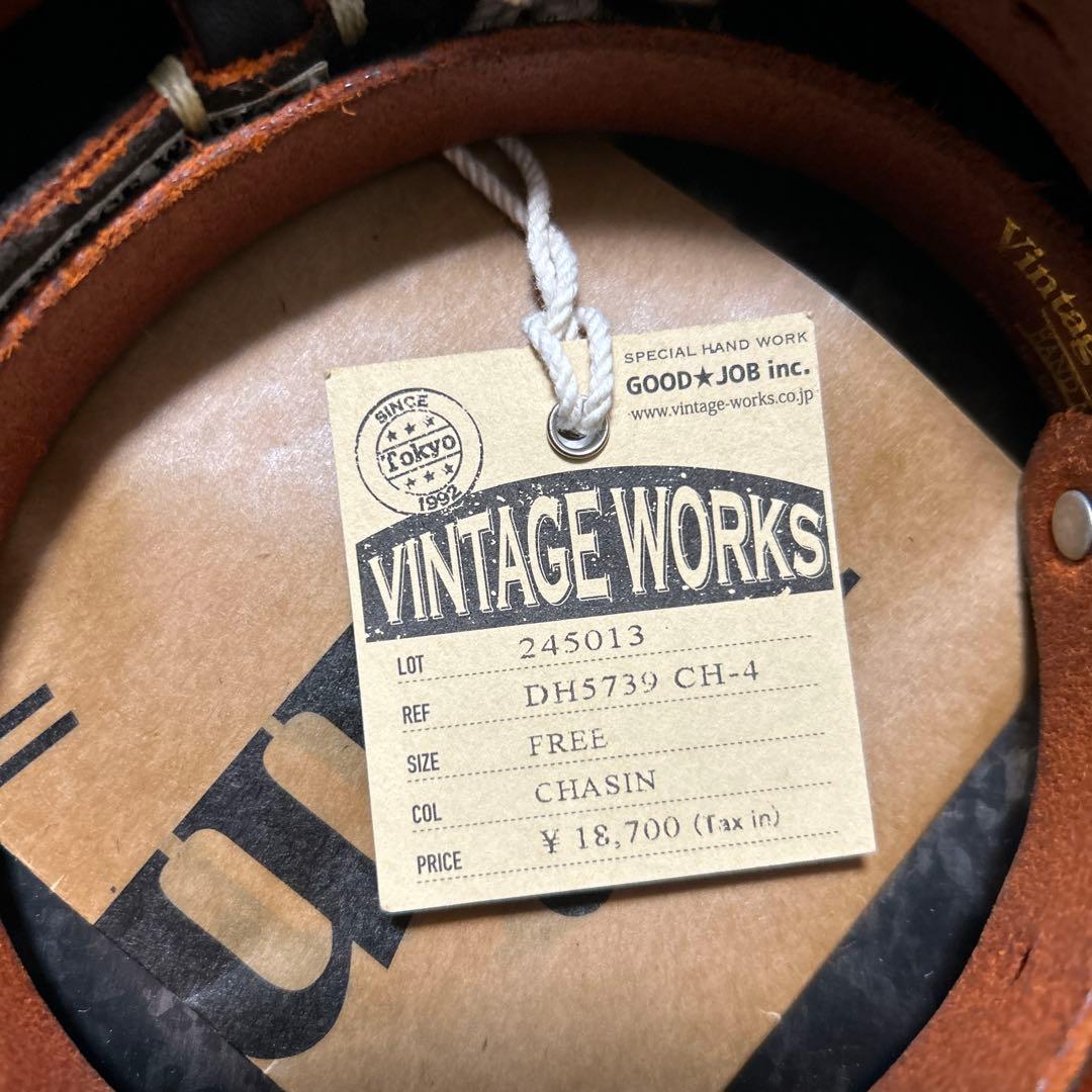 未使用　ヴィンテージワークス DH5739 CH-4 茶芯