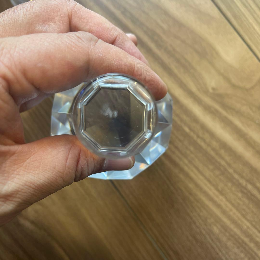 クリスタルガラス　アンティーク　デキャンタ　グラス5客セット