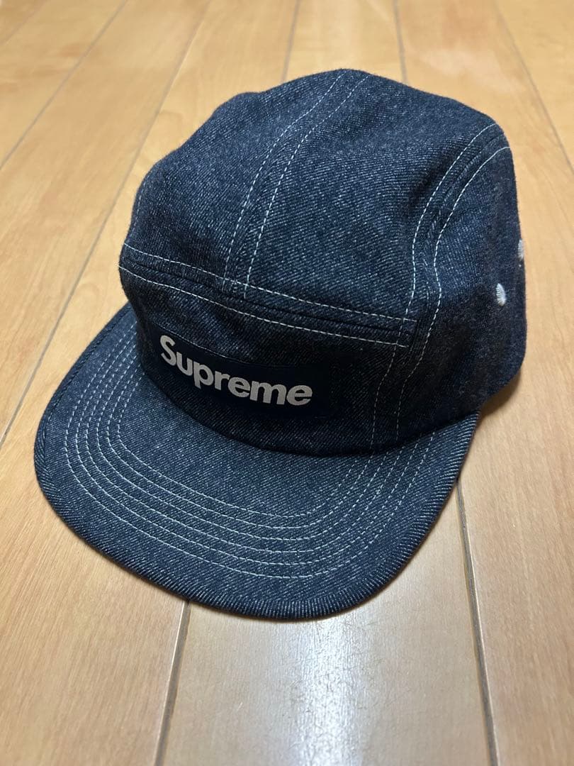 シュプリーム　キャップ　ほぼ未使用品