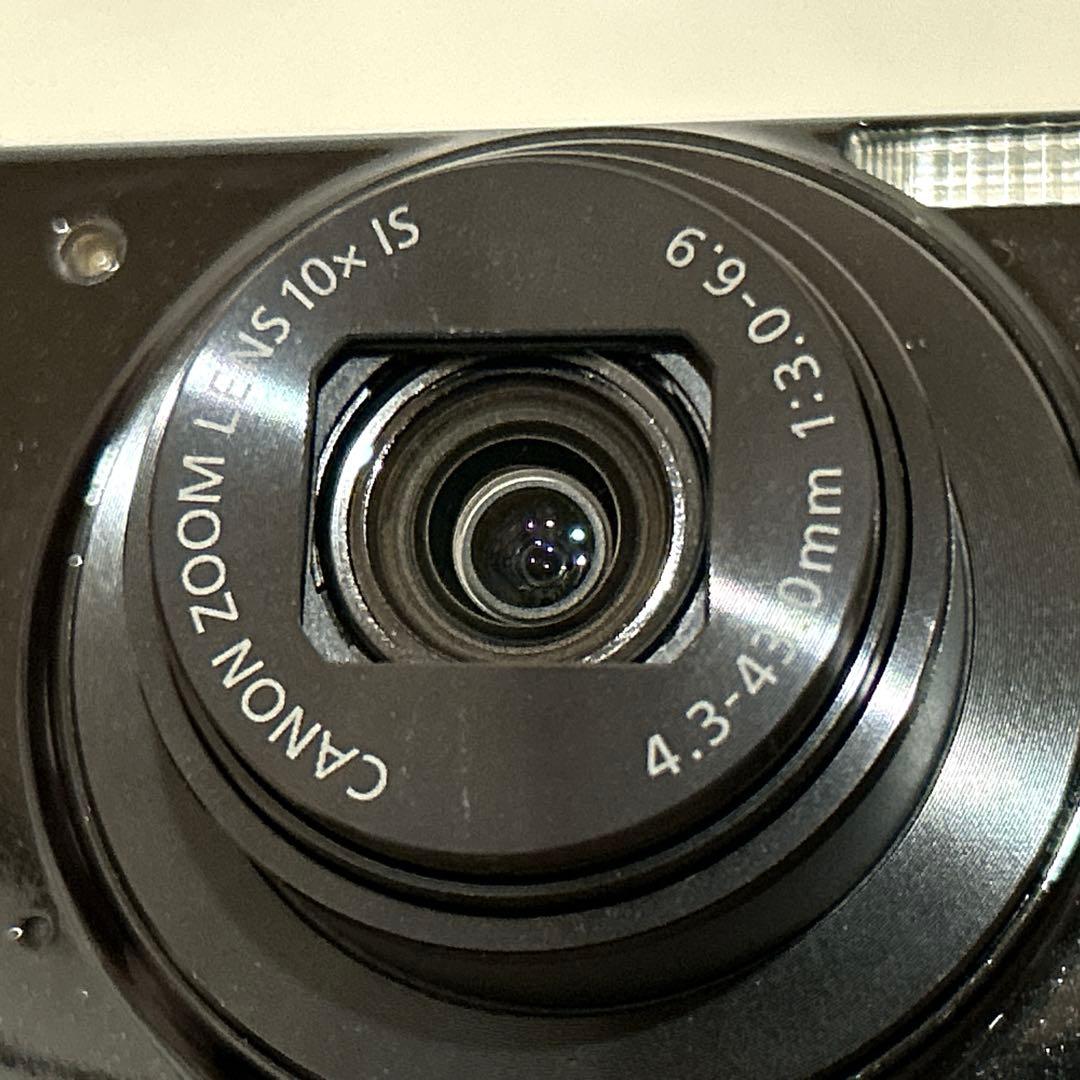 Canon IXY 190 キャノン デジカメ ブラック 黒PC2266