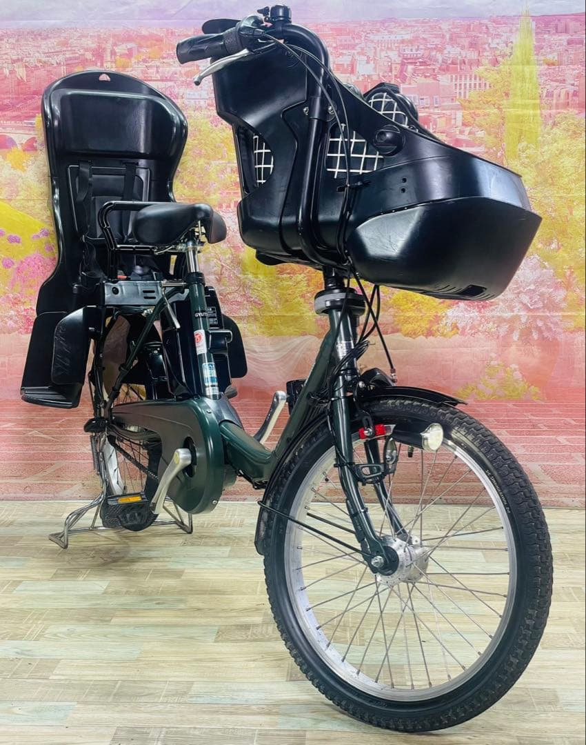 ZK3364 [大容量13.2Ah]電動自転車 パナソニック 子供乗せ20インチ