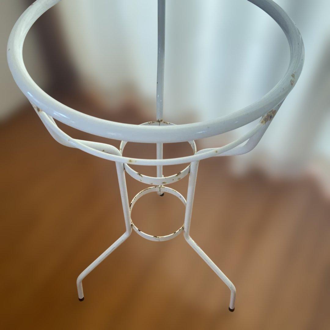 マリービンテージホーロースタンド付きホーローボール2点