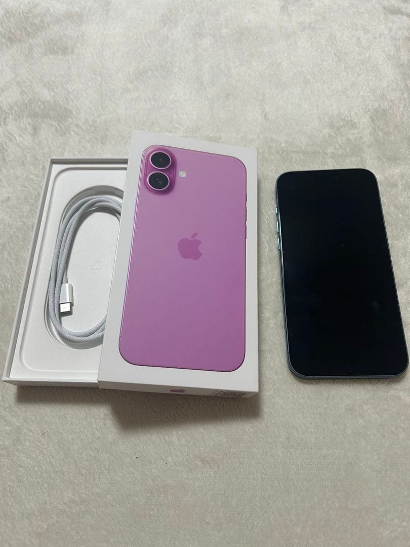 【新同】SIMフリーiPhone16 Plus 128GB ウルトラマリン