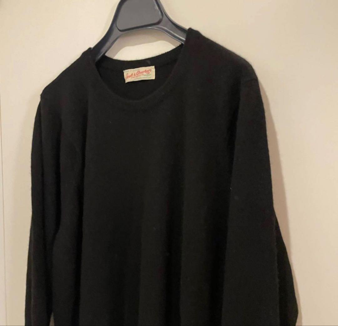 Hawick製 scott&charter スコットランド製 カシミア セーター