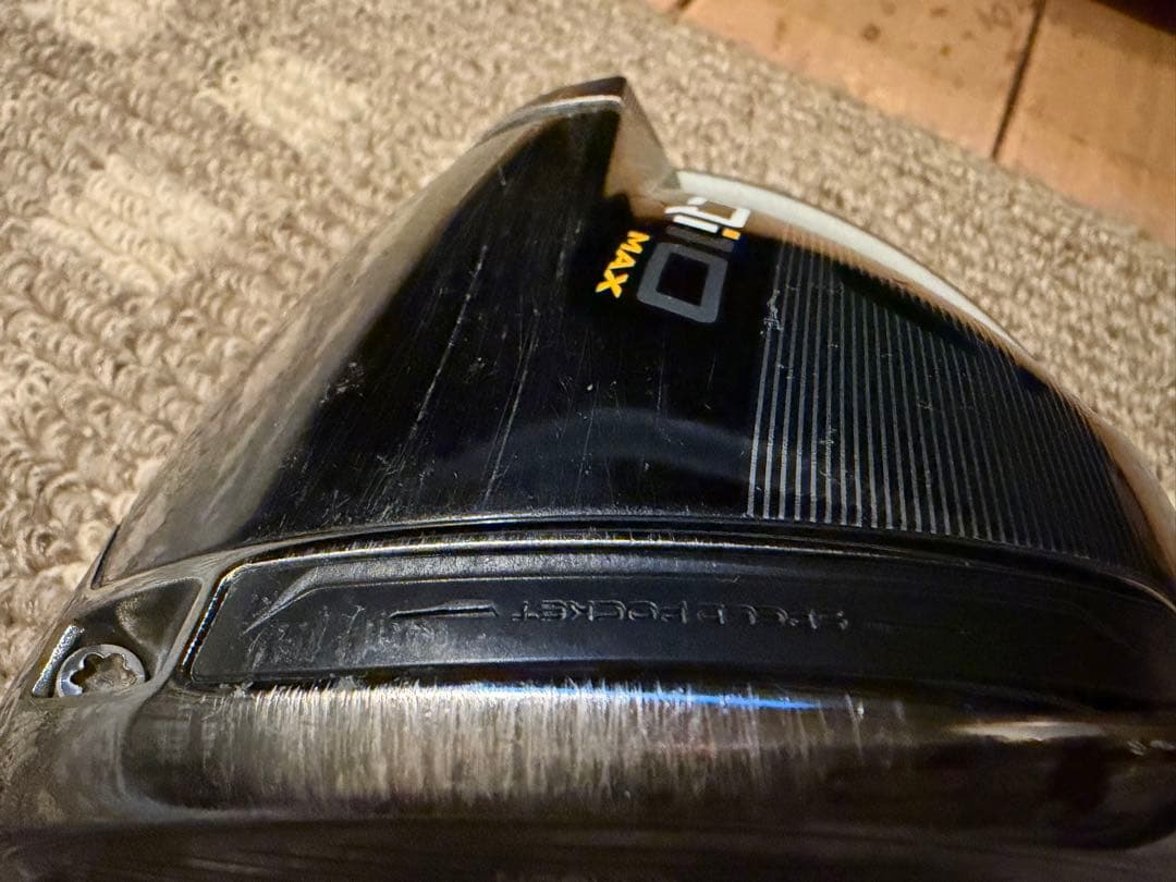 中古　Ｑi10 MAX ドライバー　9.0度　ヘッドのみ　ヘッドカバー有