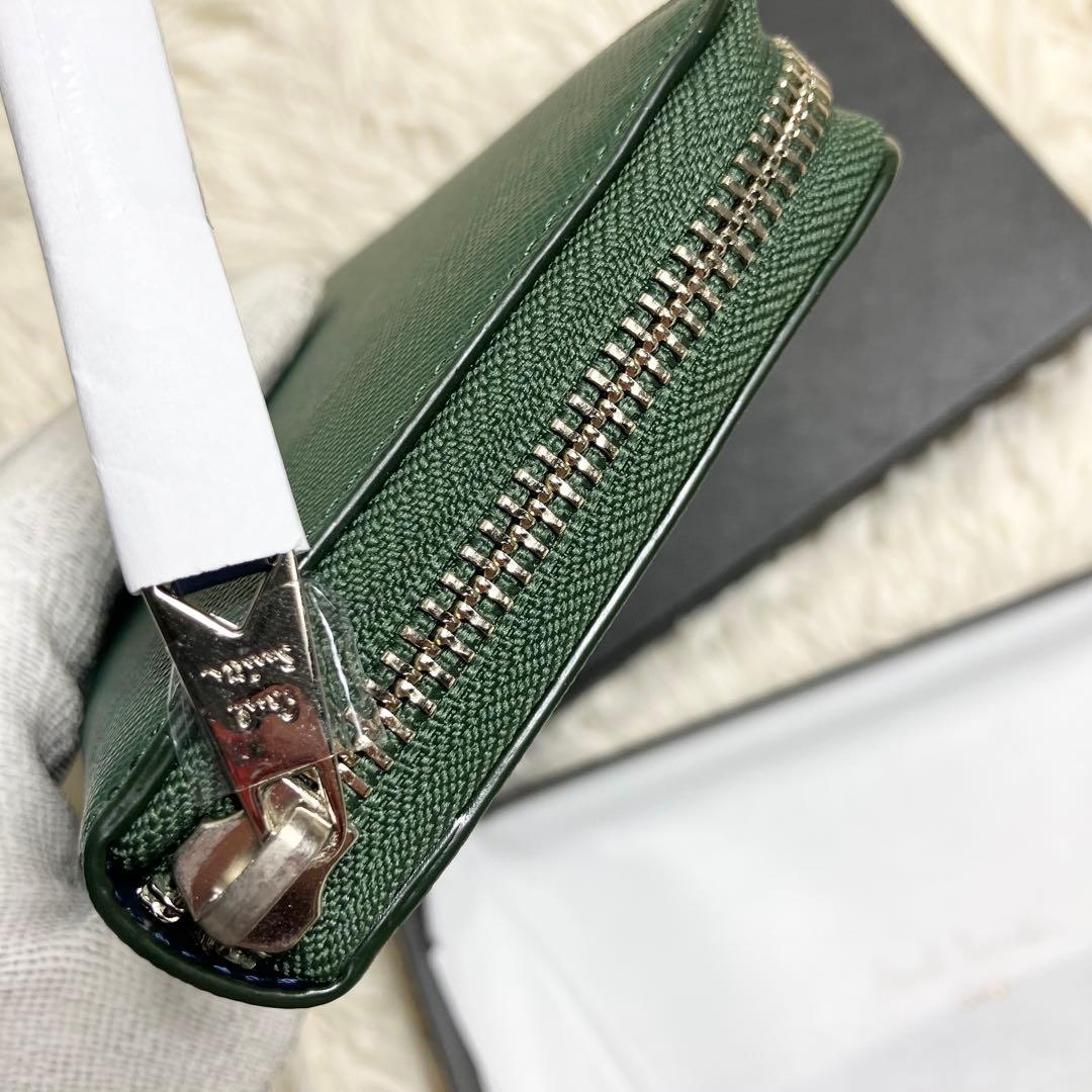 【未使用】 現行 ポールスミス ラウンドジップ ロングウォレット