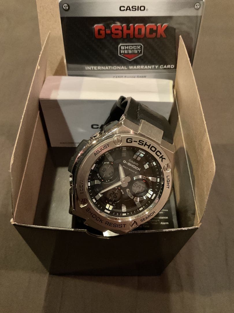 G-SHOCK ！極美品！カシオ G-STEEL GST-W110-1AJF