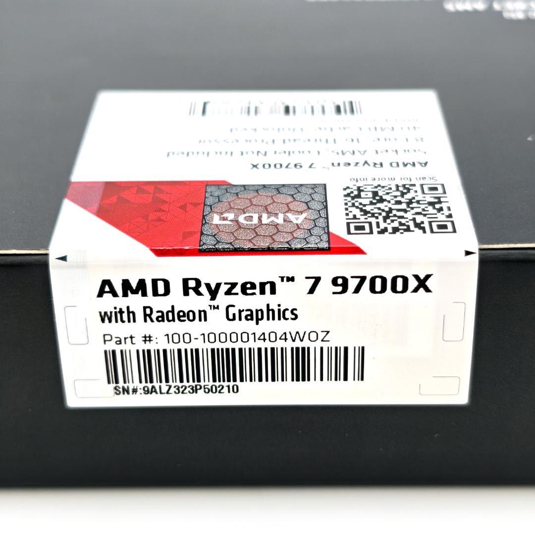 AMD Ryzen 7 9700X Socket AM5 CPU 未開封未使用品