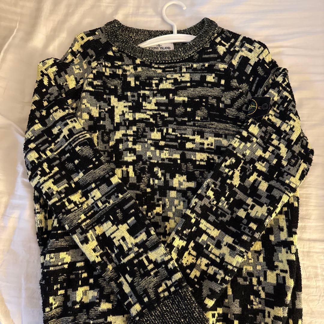 STONE  デジタルカモフラージュニット