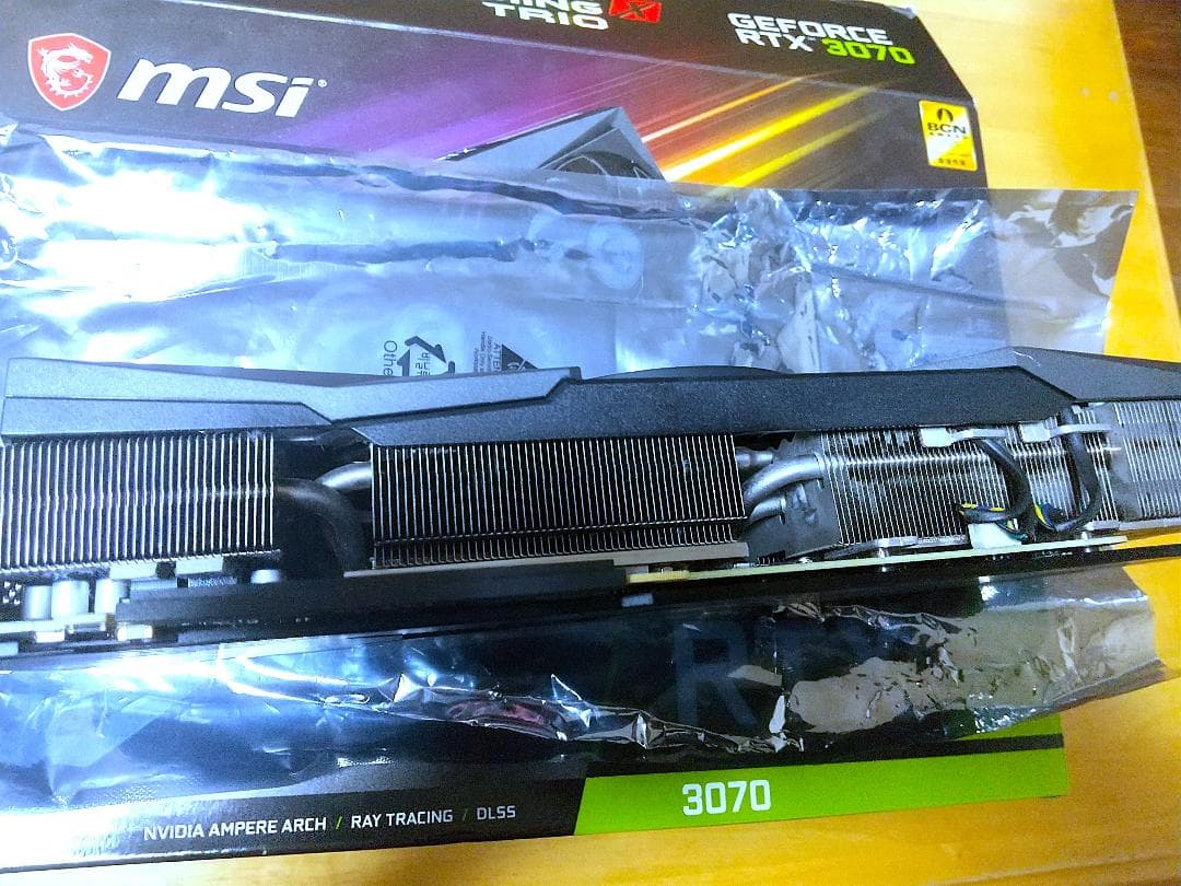 グラフィックボード・グラボ・ビデオカード MSI GEFORCE RTX3070 GAMING X TRIO GPU