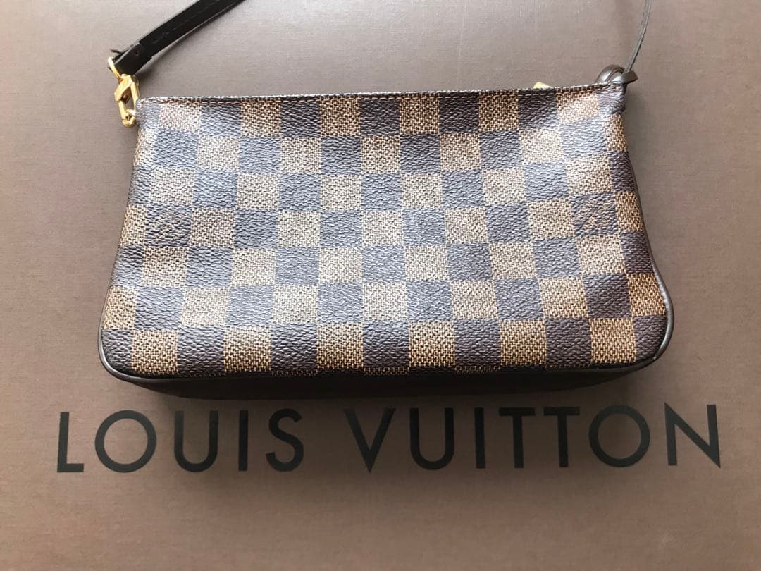 ❗️大セール中❗️ルイヴィトン ポーチ ダミエ ポシェットアクセソワール エベヌ
