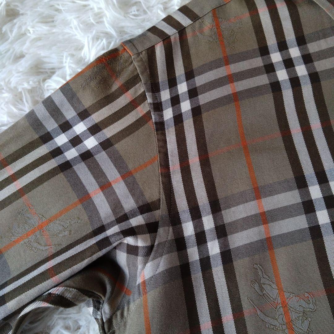 美品✨バーバリーズ　ノバチェック　シャドーホース　シャツ