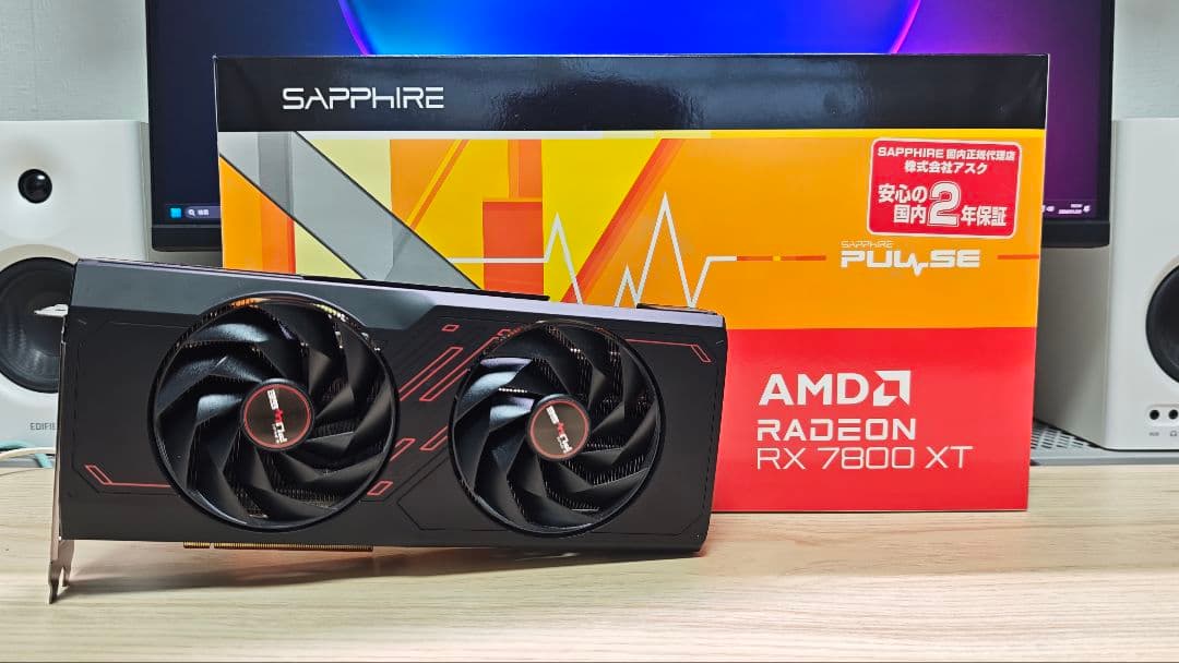 [値下げしました] SAPPHIRE Radeon RX7800XT