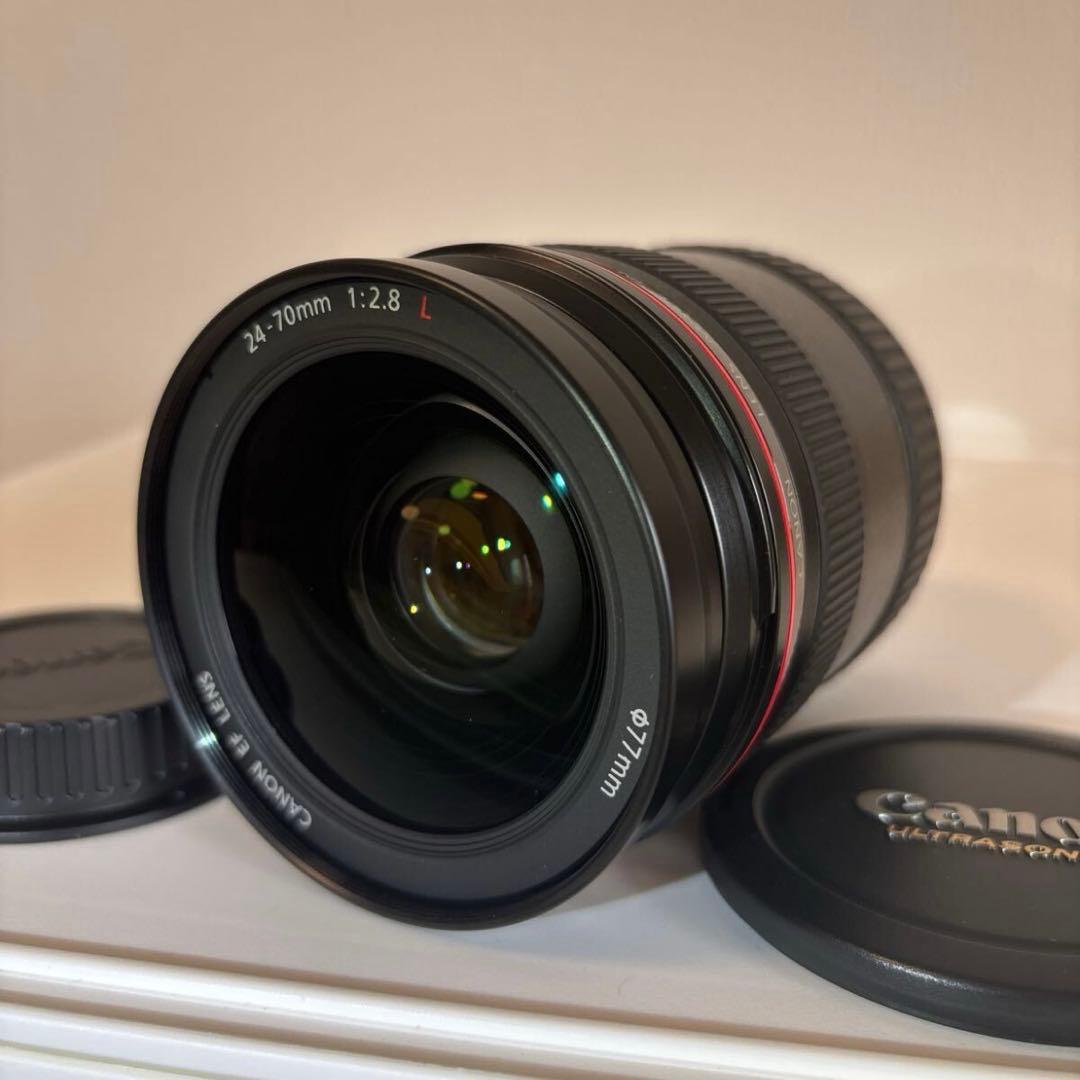 Canon EF 24-70mm F/2.8L 動作未確認・外観光学キレイ