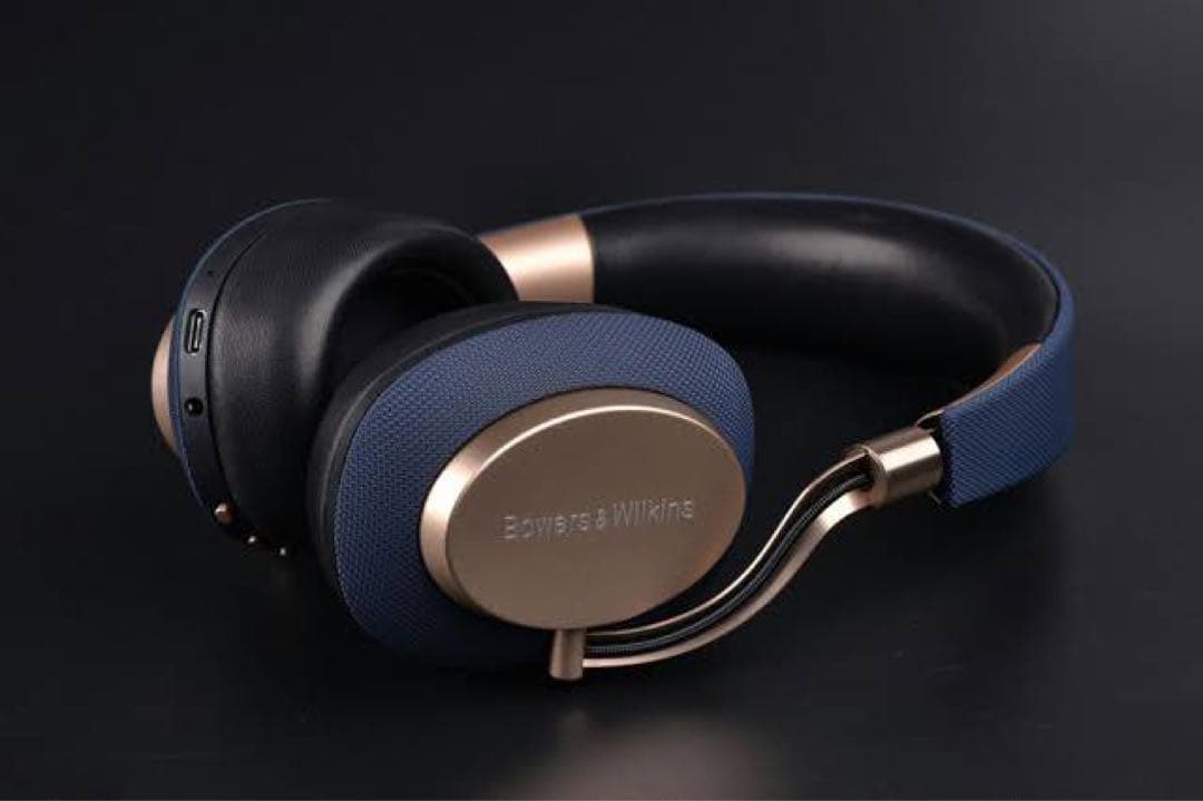 Bowers & Wilkins PX ワイヤレスヘッドホン ネイビー/ゴールド