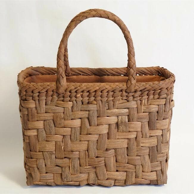 山葡萄 籠　かごバック 網代編 やまぶどう 山ぶどう カゴバッグ