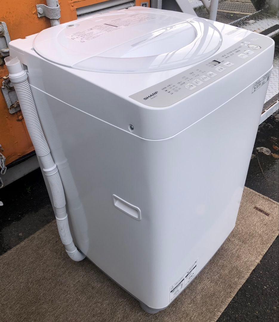 SHARP 洗濯機 ES-GE7J-S 2025年式 7Kg　F30