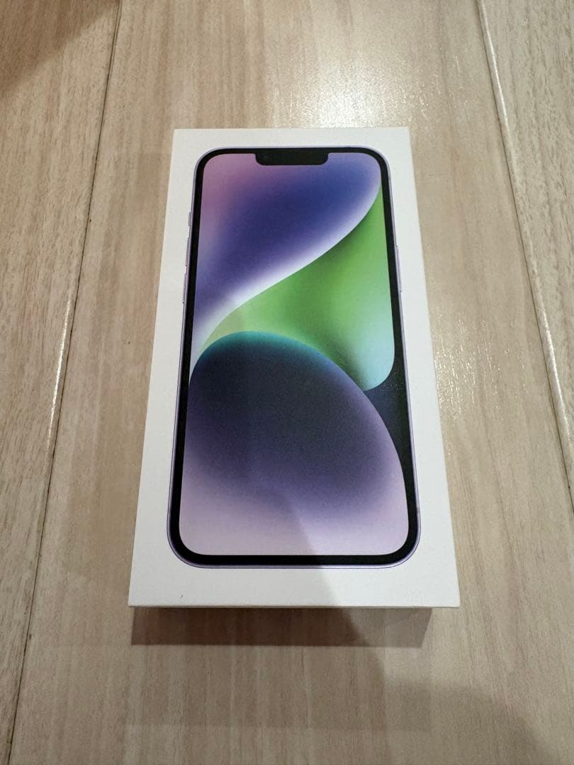 【美品】iPhone14 128GB パープル　付属品完備