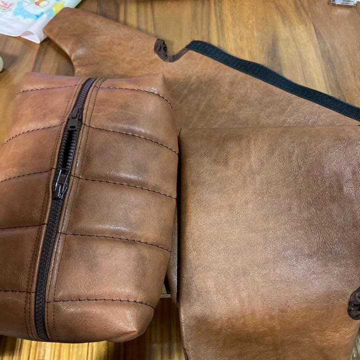 ケイタロウ様　78プラド　ブラウン　サンバイザー　カバー　左右セット